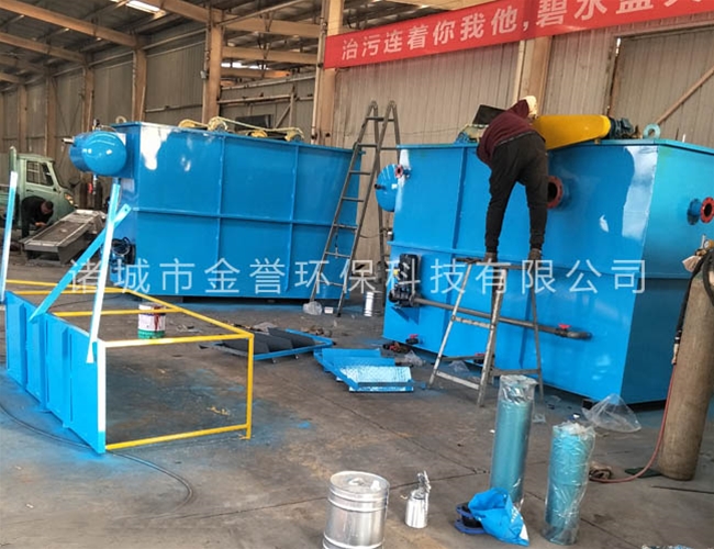 養(yǎng)殖污水處理設(shè)備-氣浮機(jī)生產(chǎn)現(xiàn)場(chǎng)